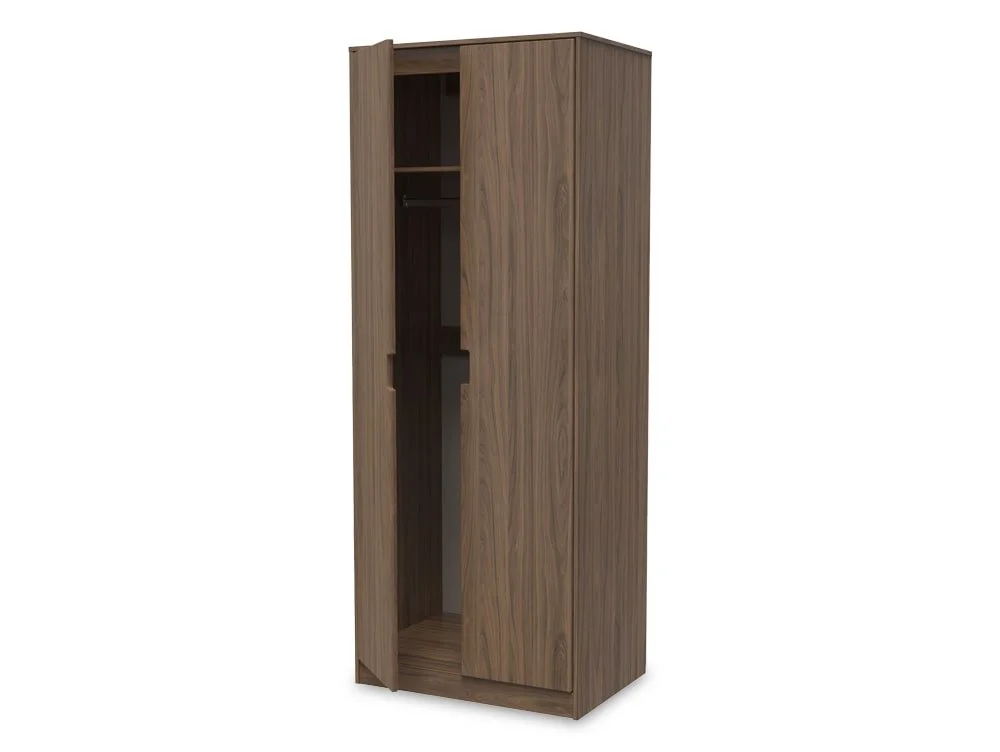 Welcome Welcome Shanghai 2 Door Tall Double Wardrobe (Assembled)