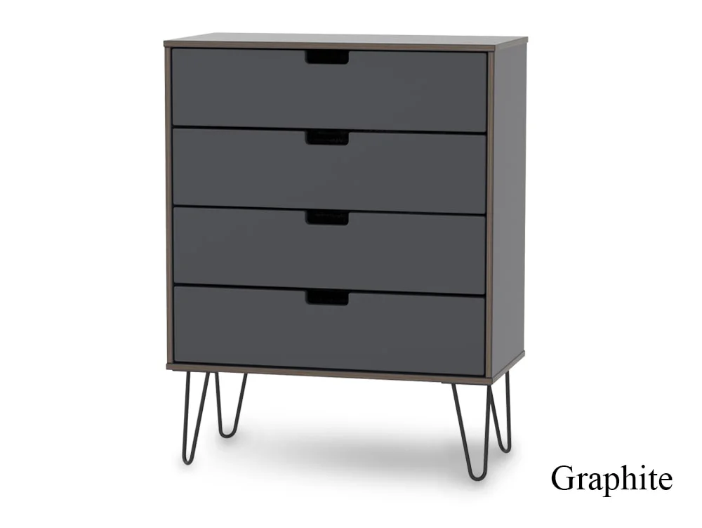 Welcome Welcome Shanghai 4 Drawer Chest of Drawers (Assembled)