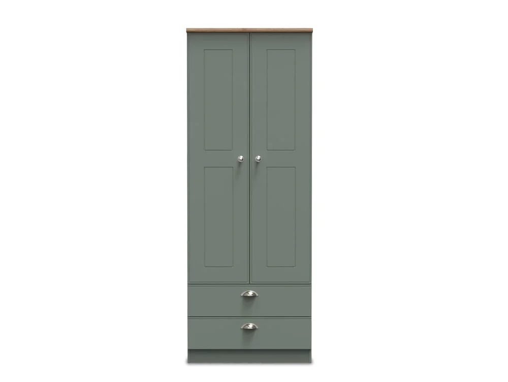 Welcome Welcome Victoria 2 Door 2 Drawer Tall Double Wardrobe (Assembled)