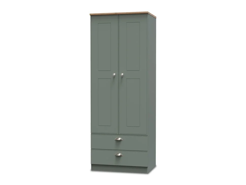 Welcome Welcome Victoria 2 Door 2 Drawer Tall Double Wardrobe (Assembled)