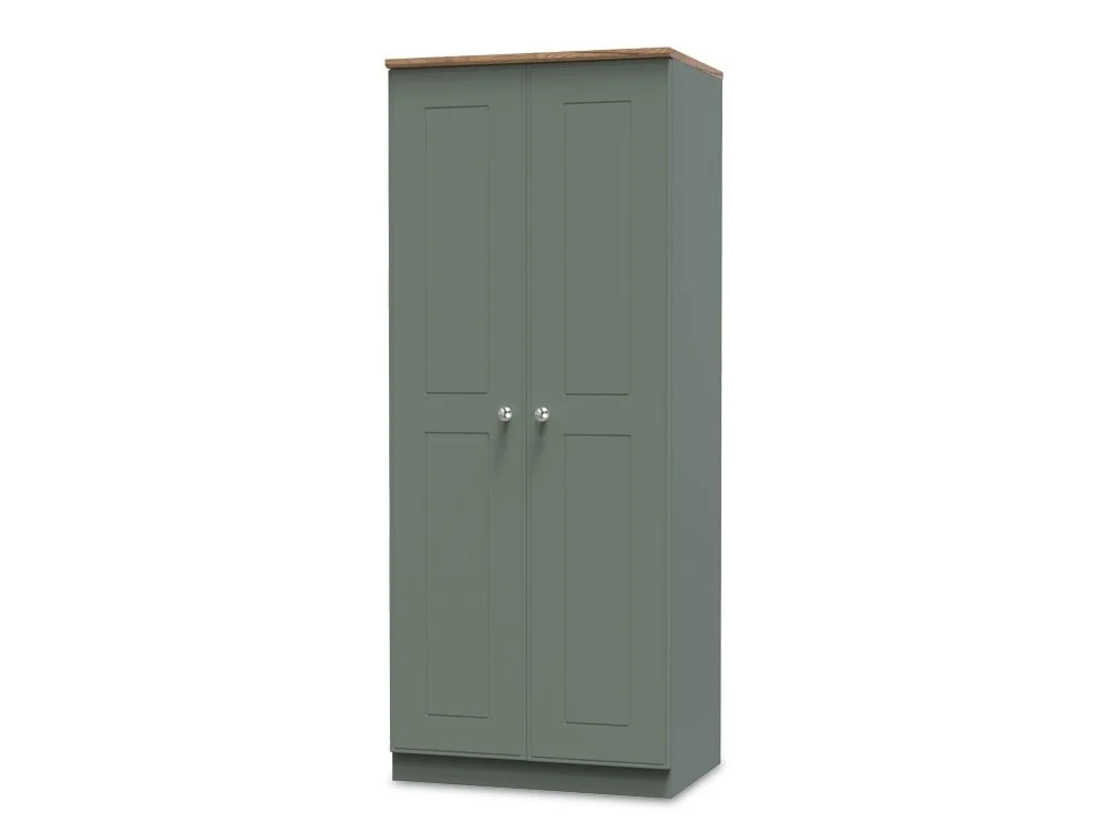 Welcome Welcome Victoria 2 Door Double Wardrobe (Assembled)