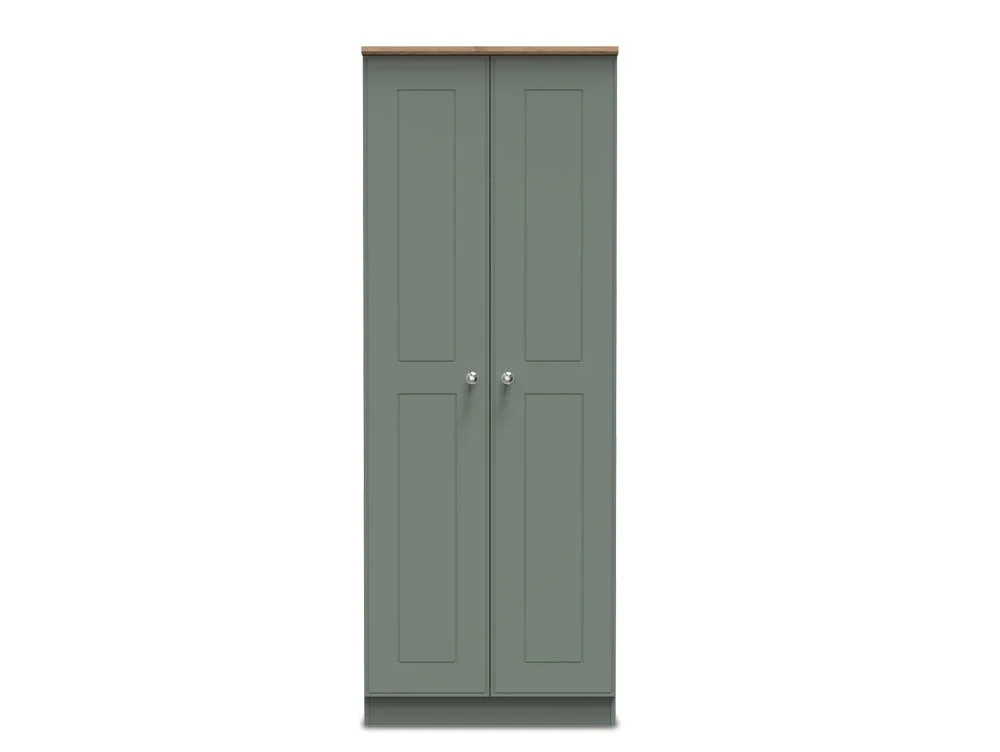 Welcome Welcome Victoria 2 Door Tall Double Wardrobe (Assembled)