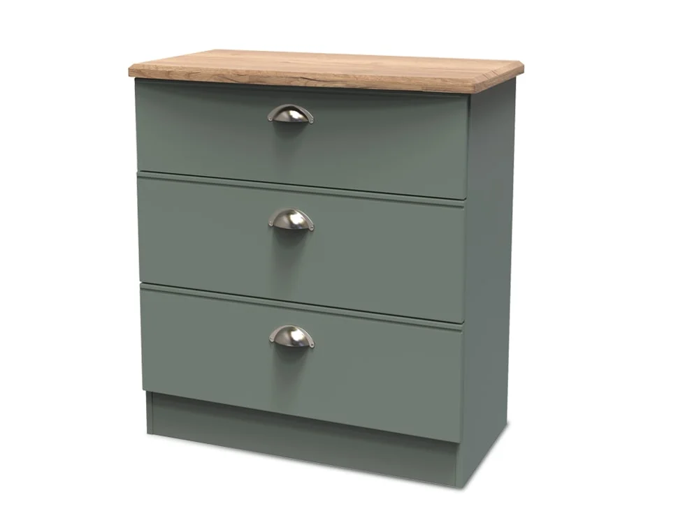 Welcome Welcome Victoria 3 Drawer Deep Chest of Drawers (Assembled)