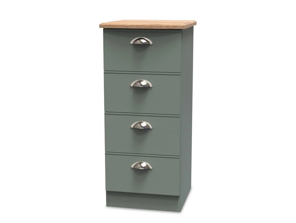 Welcome Welcome Victoria 4 Drawer Narrow Chest of Drawers (Assembled)