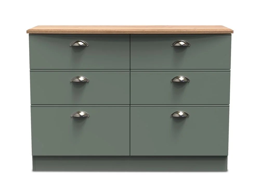 Welcome Welcome Victoria 6 Drawer Midi Chest of Drawers (Assembled)