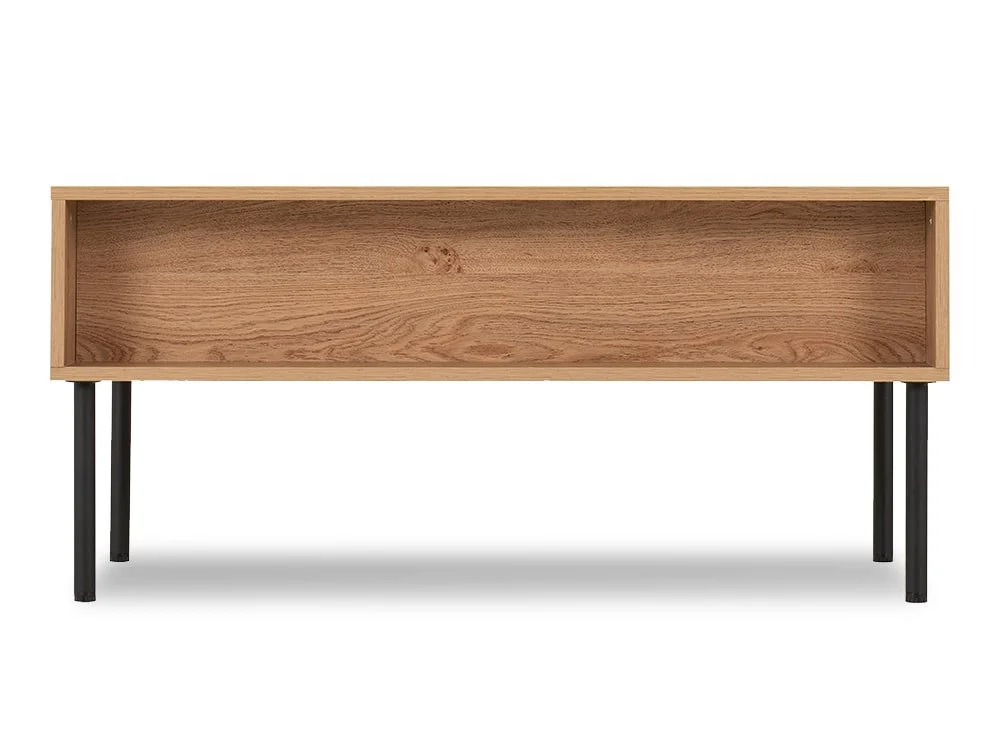 Seconique Seconique Leon Oak 2 Drawer Coffee Table