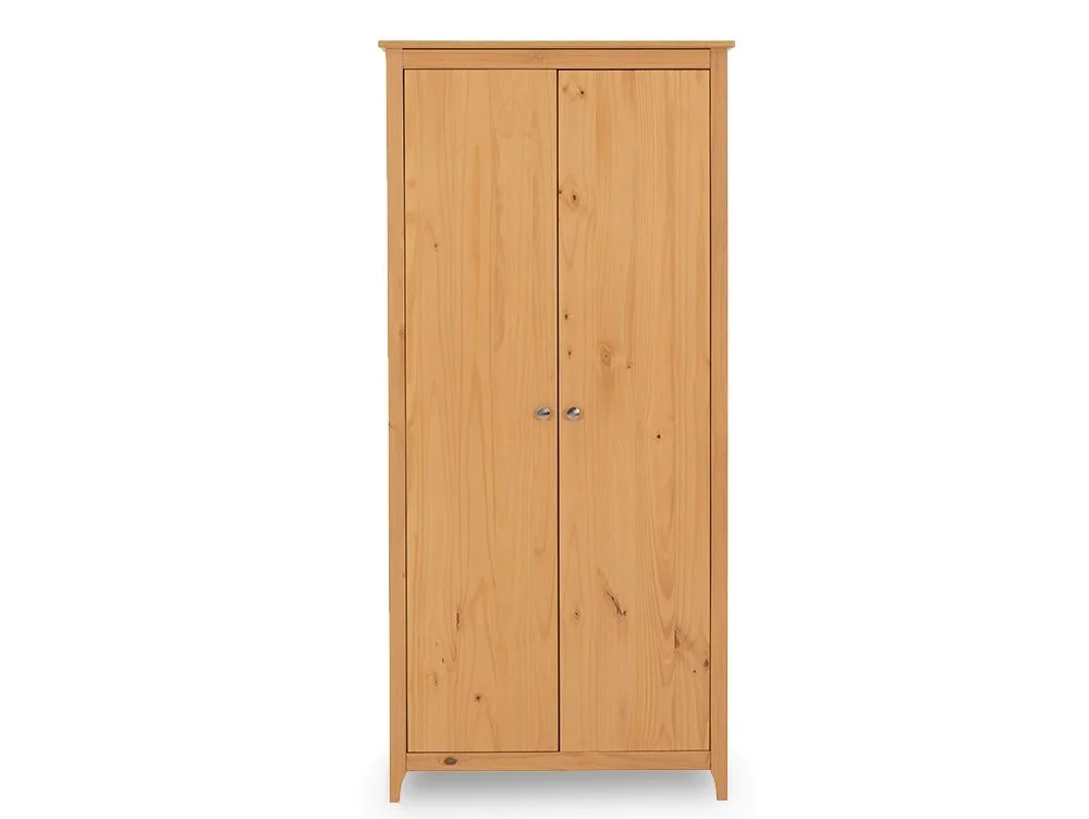 Seconique Seconique Oslo Antique Pine 2 Door Double Wardrobe