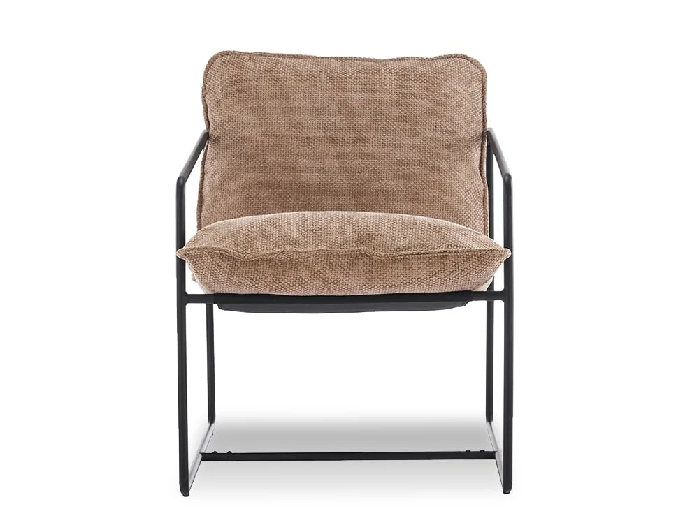 Seconique Seconique Tivoli Champagne Fabric Accent Chair