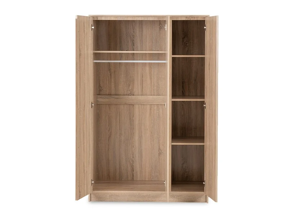 Seconique Seconique Malvern Sonoma Oak 4 Piece Large Bedroom Furniture Package