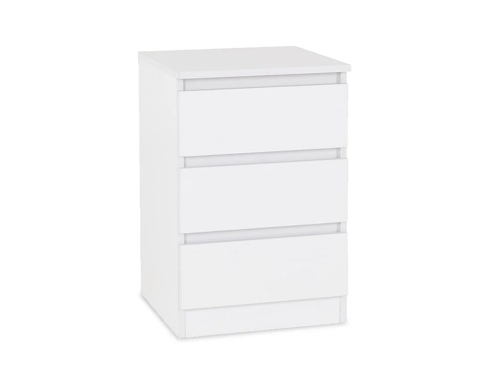 Seconique Seconique Malvern White 4 Piece Large Bedroom Furniture Package