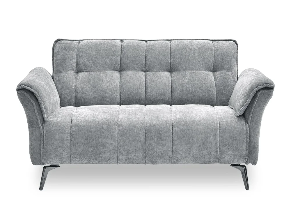Seconique Seconique Amalfi Grey Fabric 2 Seater Sofa