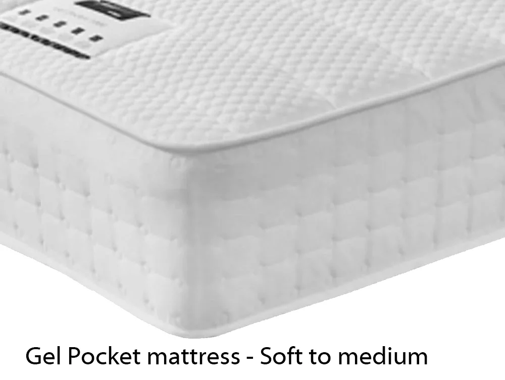Flexisleep Flexisleep Leyburn Pocket and Gel Pocket 1000 Dual Tension Electric Adjustable 6ft Super King Size Bed (2 x 3ft)