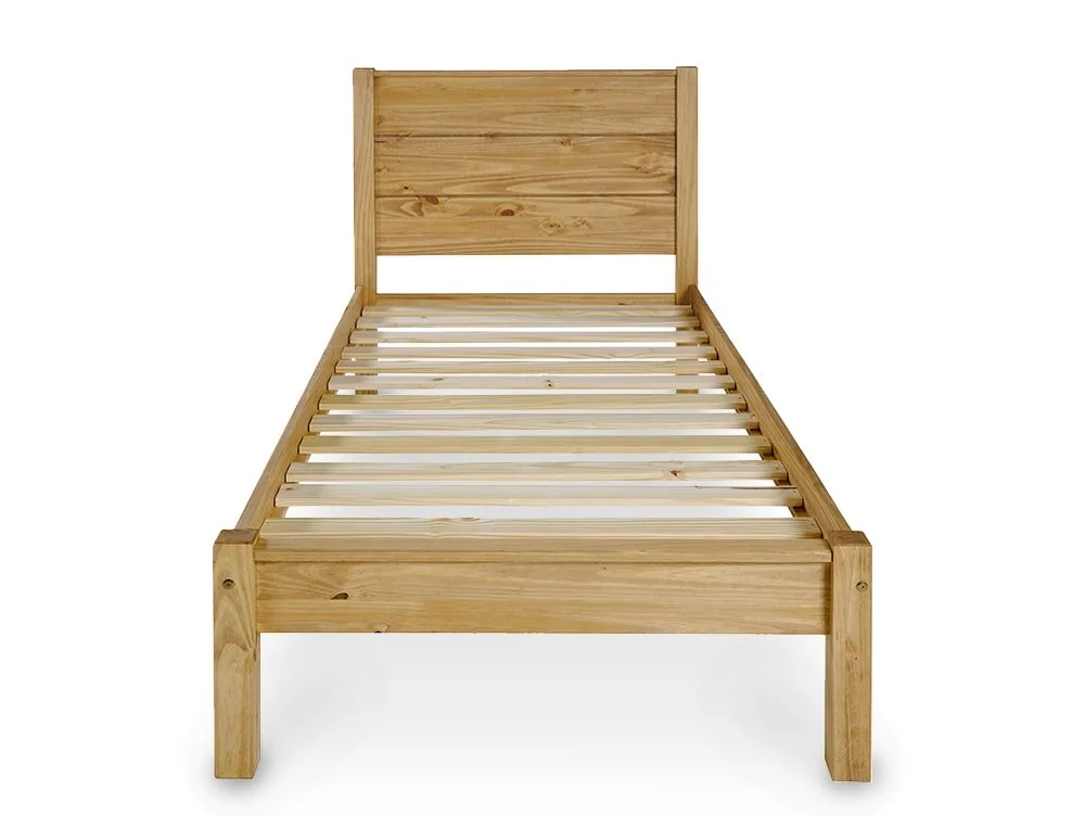 Seconique Seconique Barton 3ft Single Waxed Pine Wooden Bed Frame