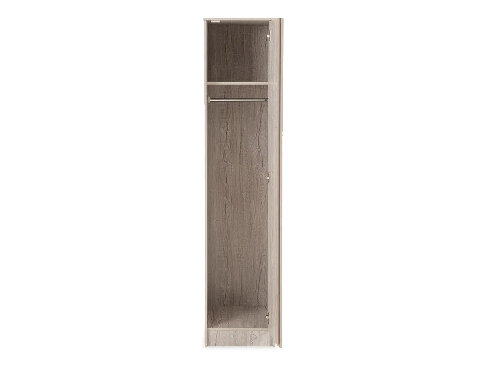 Seconique Seconique Malvern Urban Snow 1 Door Wardrobe