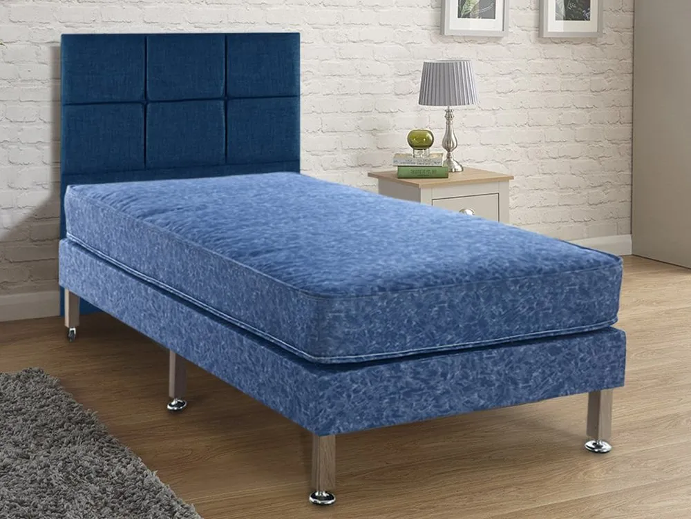 Kaye and Stewart Kaye & Stewart Aquaguard Firm Crib 5 Contract 3ft Single Waterproof Divan Bed on Fixed legs