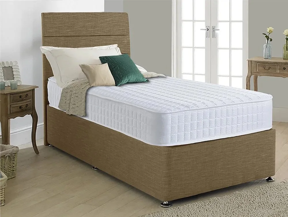 Deluxe Deluxe Ellesmere Medium Extra Long 3ft Single Divan Bed