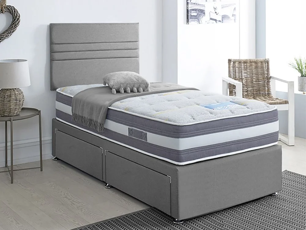 Dura Dura Cloud Lite Tranquillity Pocket 1000 2ft6 Small Single Divan Bed