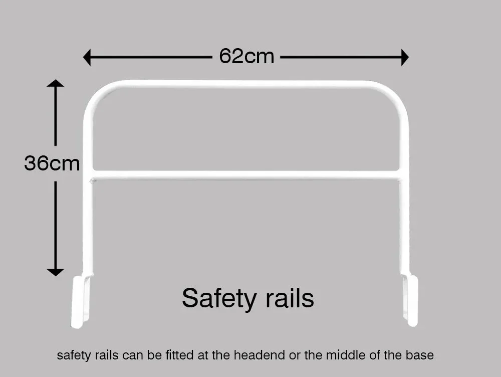 Flexisleep Flexisleep 5ft King size High-Low Electric Adjustable Divan Base (2 x 2ft6)