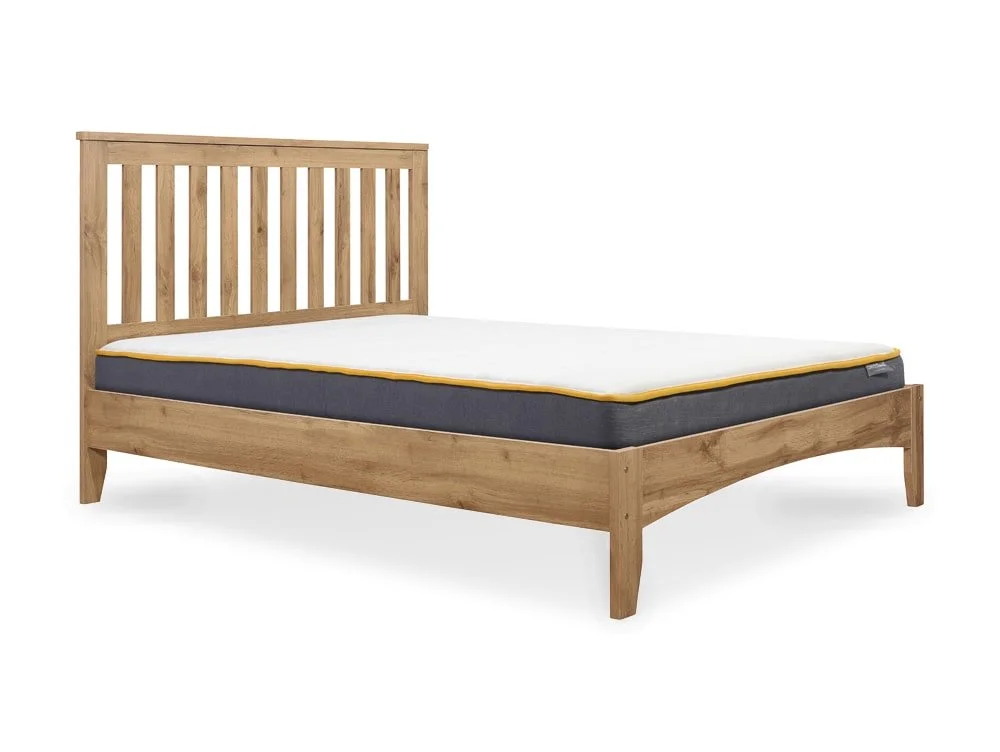 Birlea Furniture & Beds Birlea Hampstead 4ft Small Double Oak Wooden Bed Frame