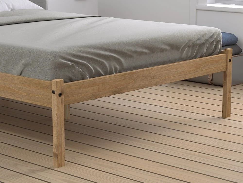 Birlea Furniture & Beds Birlea Lisbon 4ft6 Double Pine Wooden Bed Frame