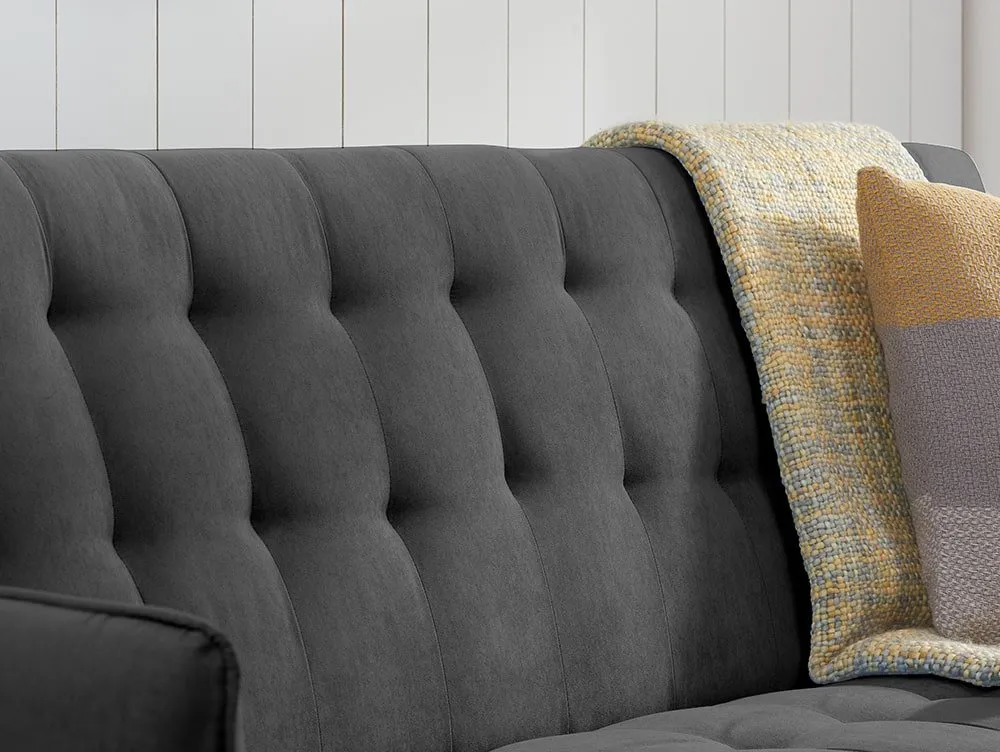 Birlea Birlea Hudson Grey Fabric Sofa Bed