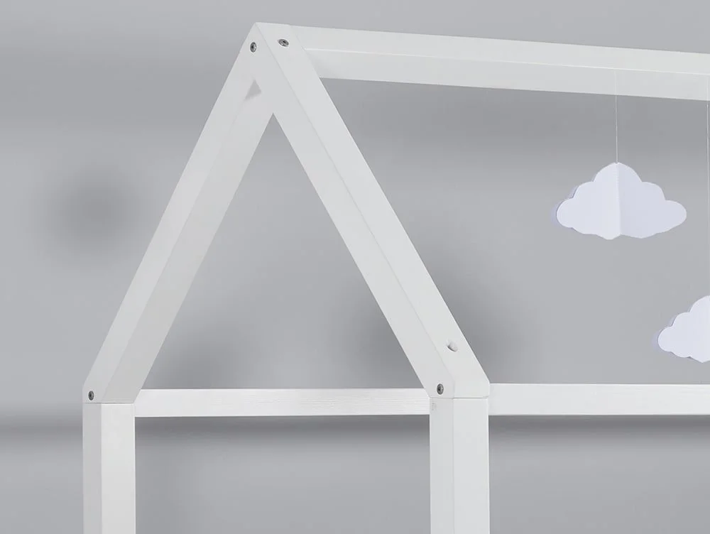 Birlea Birlea Home White Wooden Bed Frame