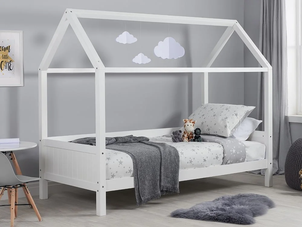 Birlea Birlea Home White Wooden Bed Frame