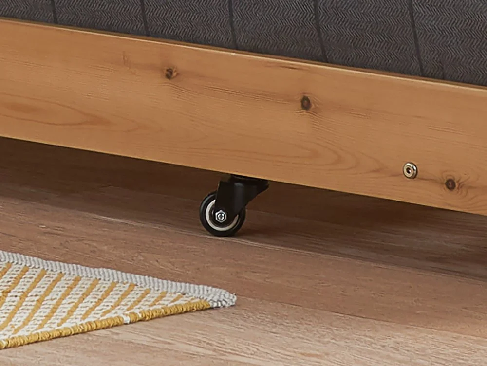 Birlea Birlea Buxton Honey Pine Wooden Guest Bed Frame