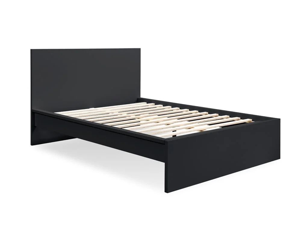 Birlea Birlea Oslo Black Wooden Bed Frame