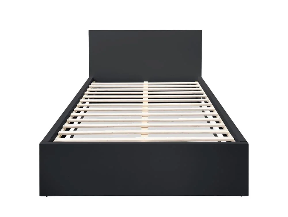 Birlea Furniture & Beds Birlea Oslo 5ft King Size Black Wooden Bed Frame