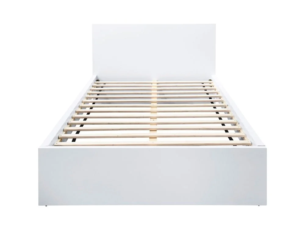 Birlea Furniture & Beds Birlea Oslo 5ft King Size White Wooden Bed Frame