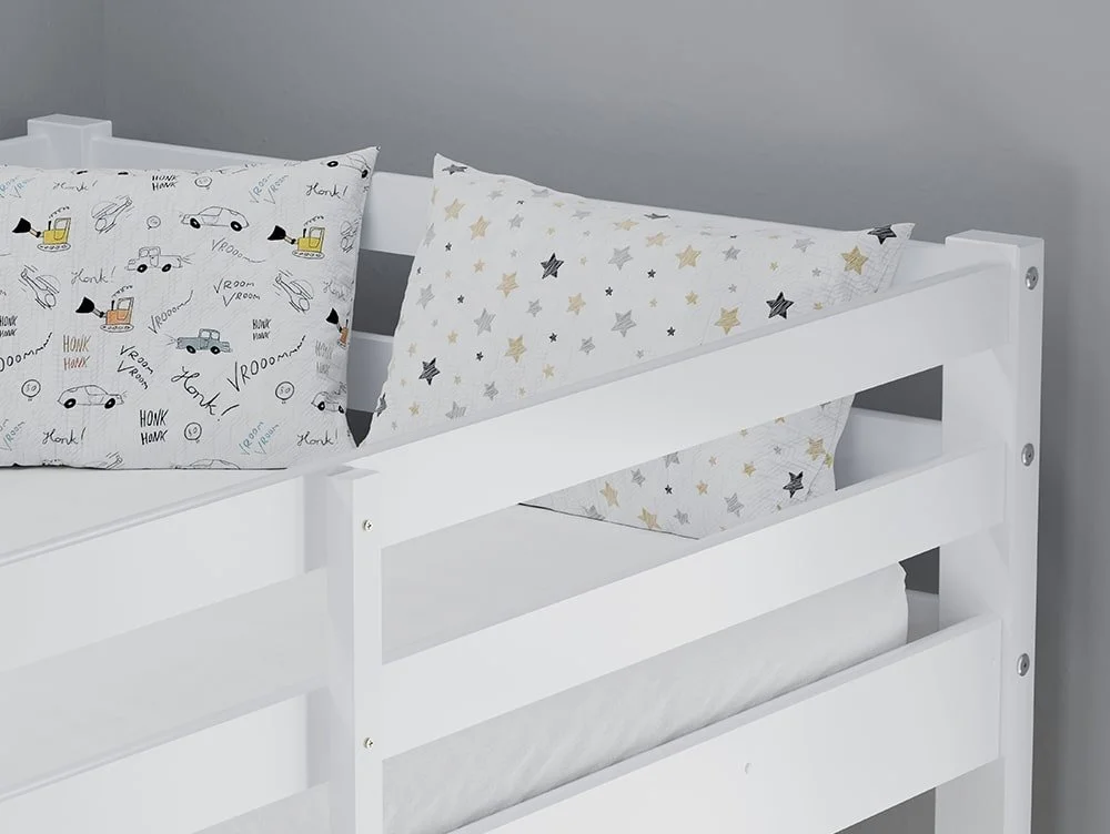 Birlea Birlea Tressa White Wooden Triple Bunk Bed Frame