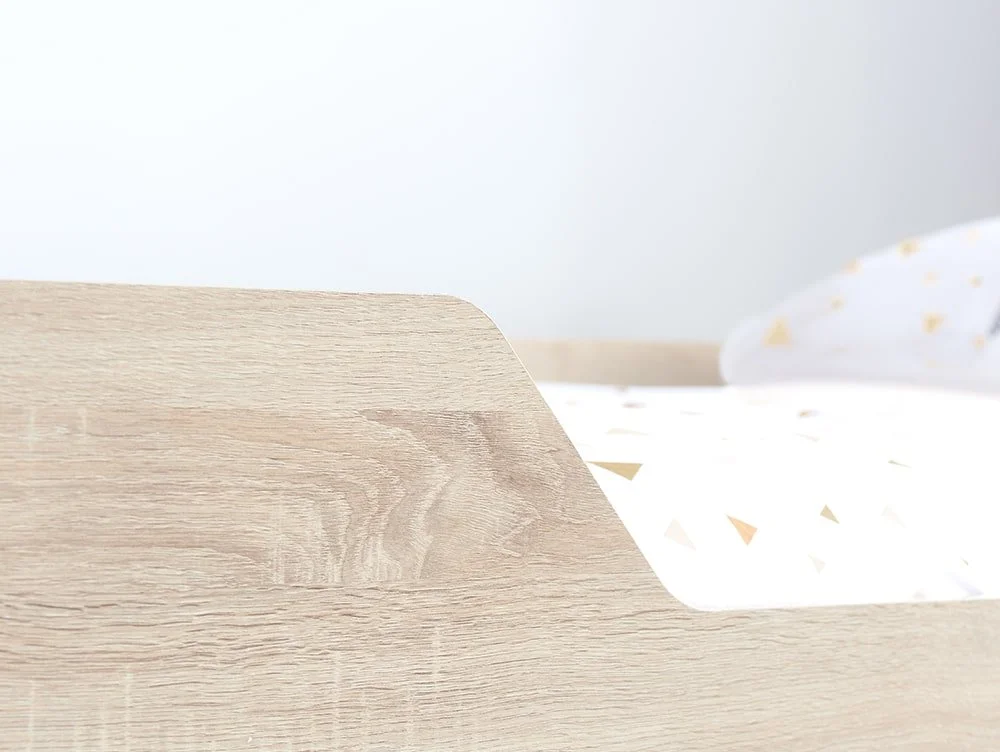 Birlea Birlea Camden White and Oak Effect Cabin Bed Frame