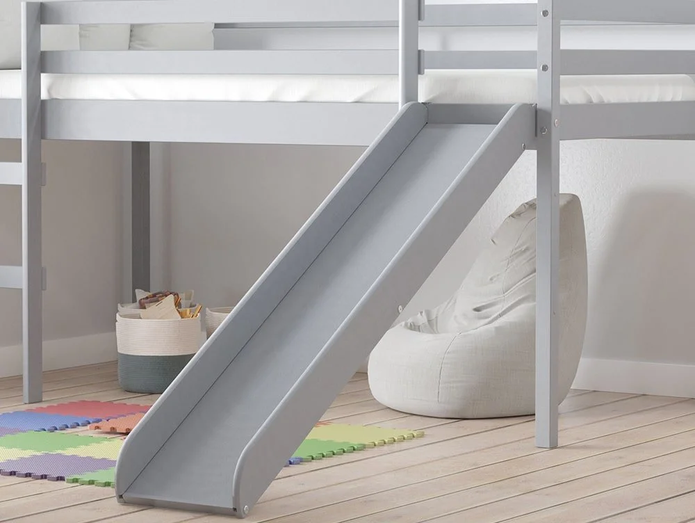 Birlea Birlea Frankie Grey Mid Sleeper Bed Frame with Slide