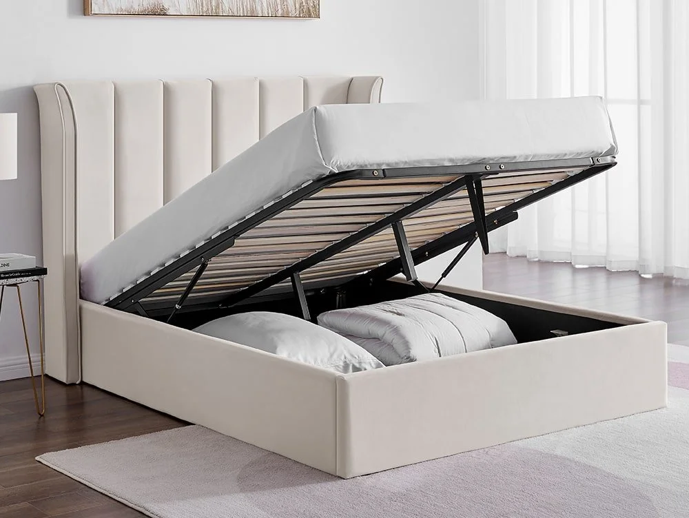 Limelight Limelight Sirius Natural Fabric Ottoman Bed Frame