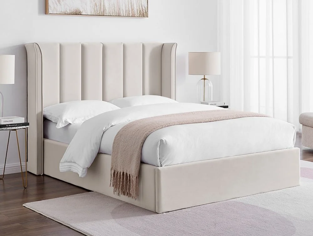 Limelight Limelight Sirius Natural Fabric Ottoman Bed Frame