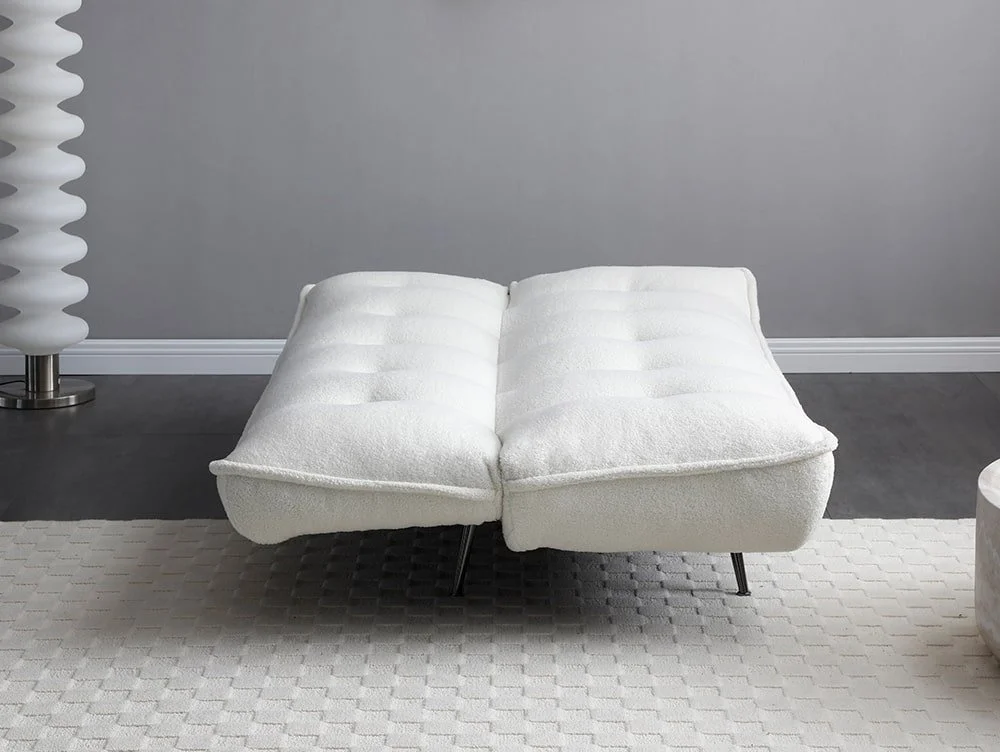 Limelight Limelight Arlo Cream Boucle Fabric Sofa Bed