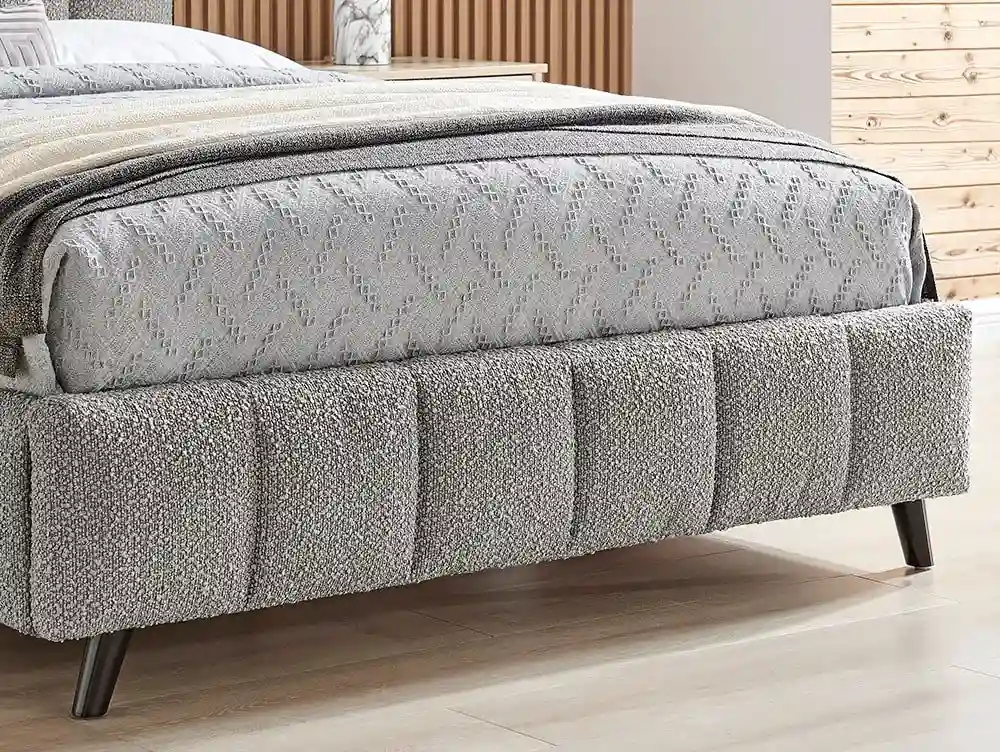 Limelight Limelight Estelle Square Dove Grey Boucle Bed Frame