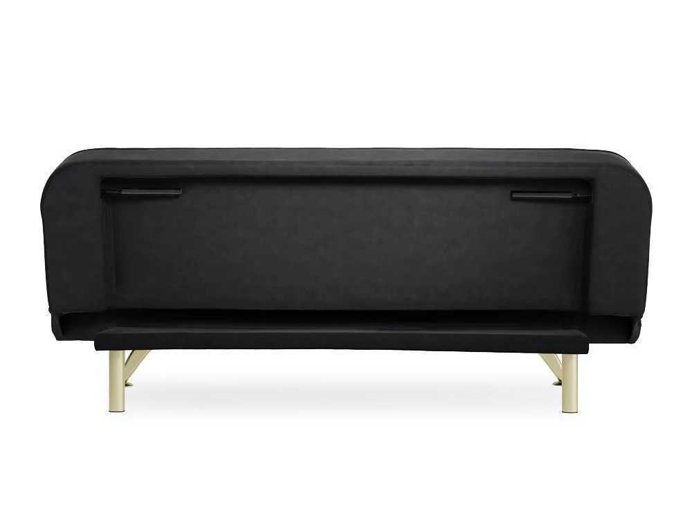 LPD LPD Burlington Black Velvet Sofa Bed