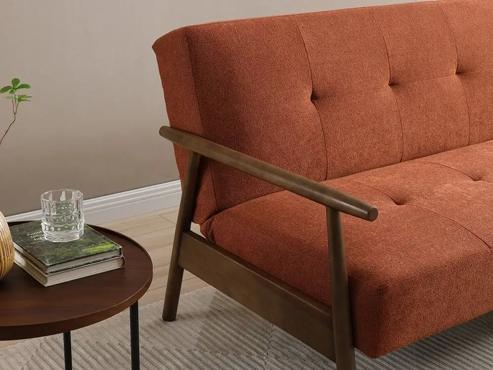 Kyoto Kyoto Berkeley Taupe Textured Weave Sofa Bed