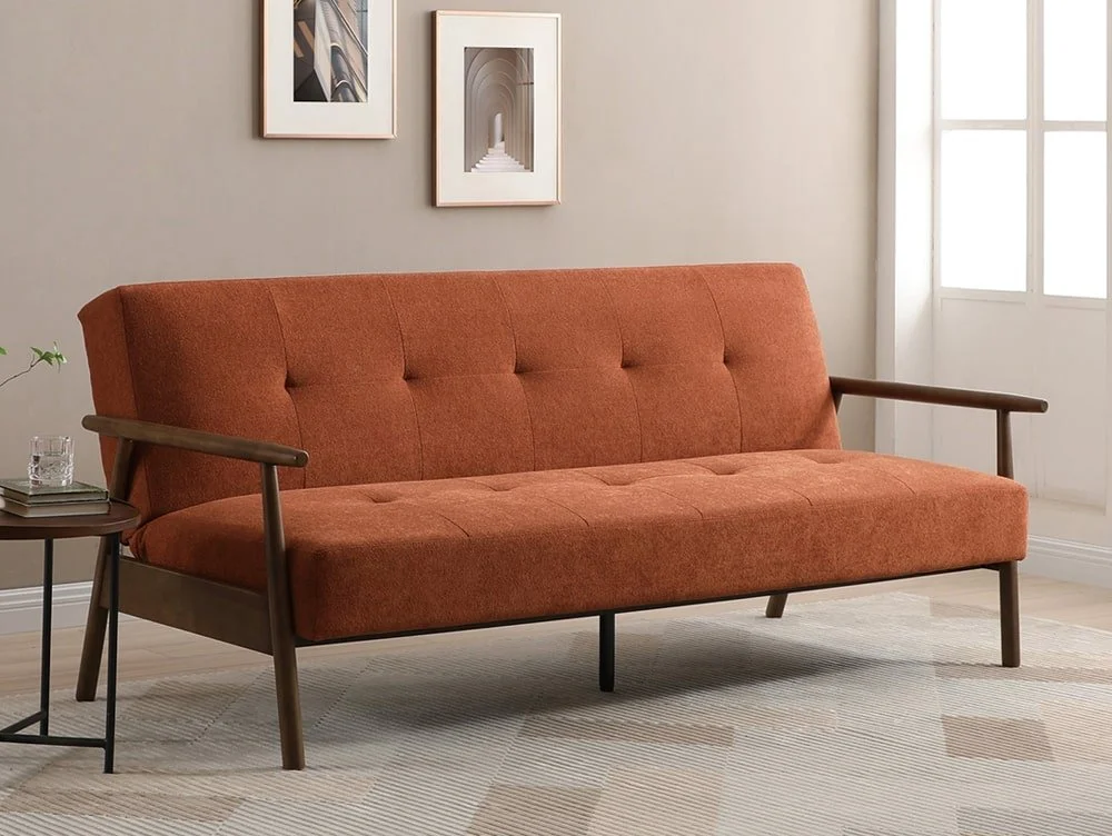 Kyoto Kyoto Berkeley Taupe Textured Weave Sofa Bed