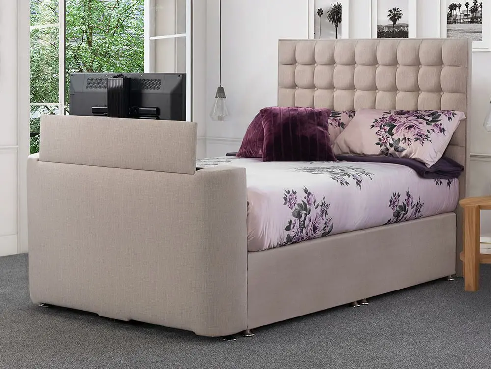 Sweet Dreams Sweet Dreams Vision Classic Fabric TV Divan Bed