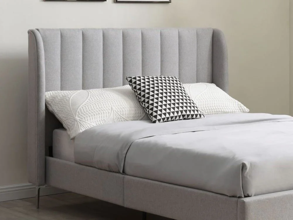 Kyoto Kyoto Avery Light Grey Bed Frame