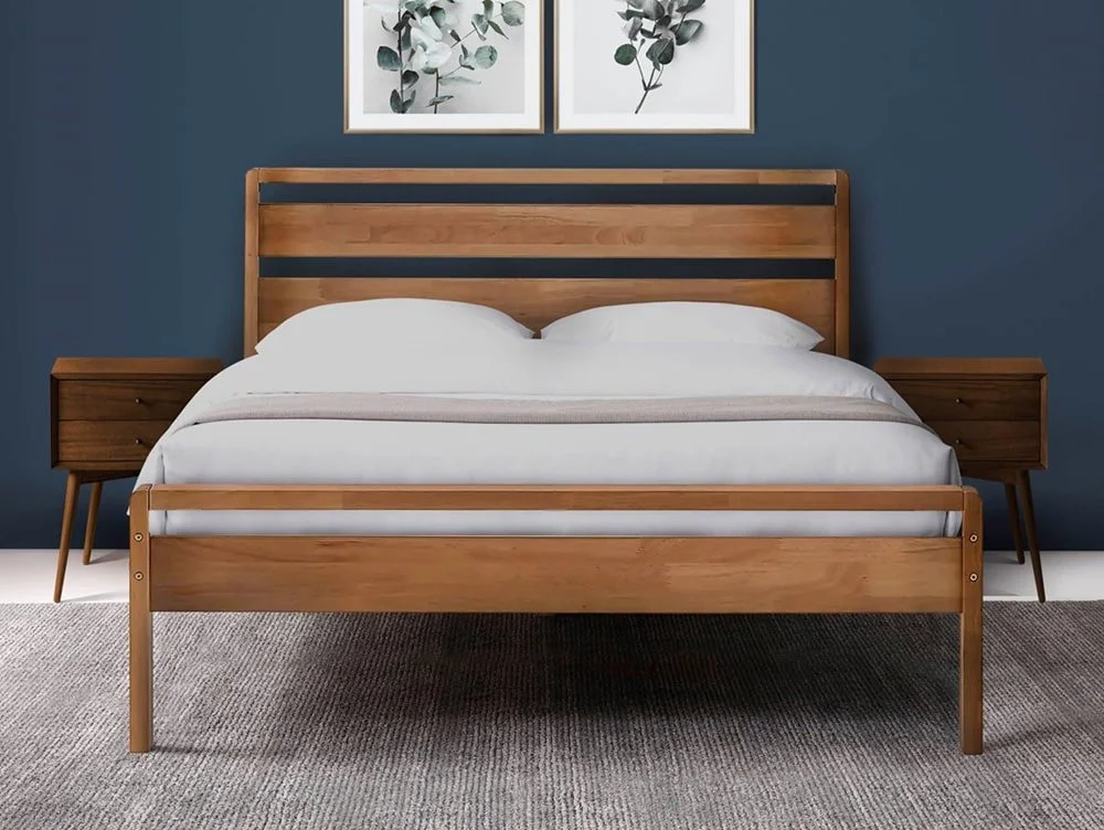Kyoto Kyoto Skandi Oak Wooden Bed Frame