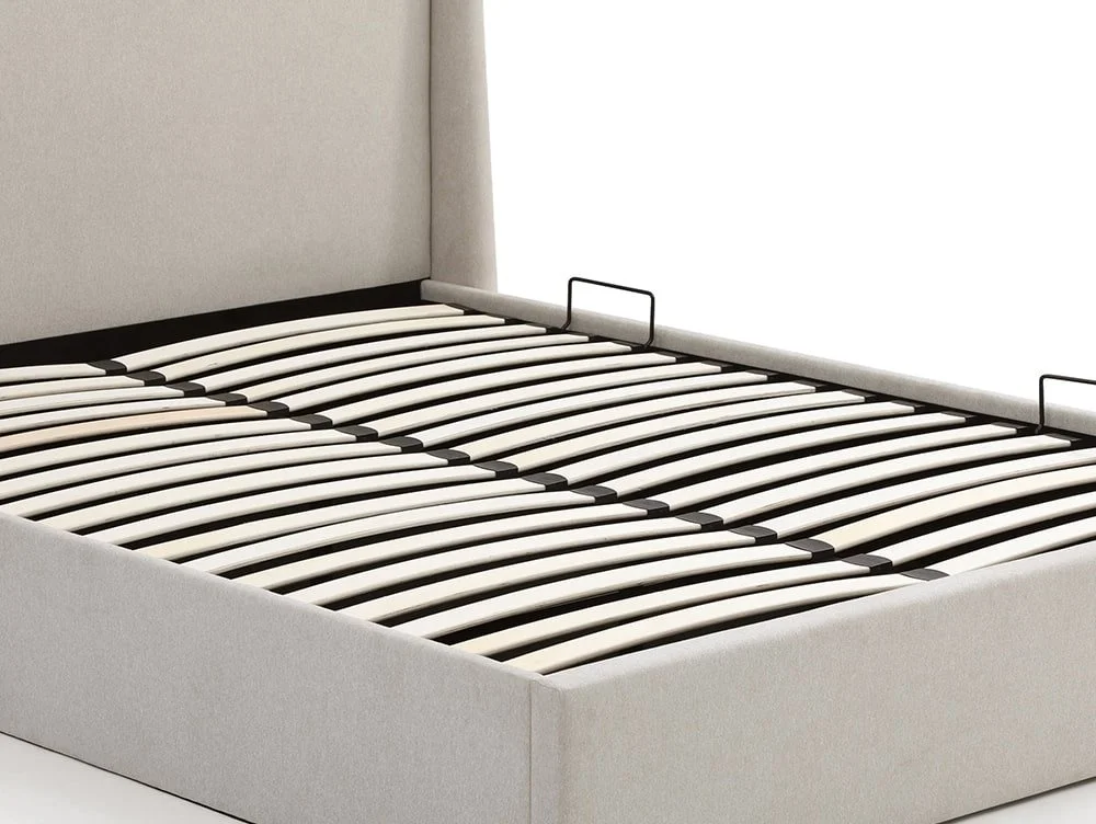 Kyoto Kyoto Denver Natural Fabric Ottoman Bed Frame