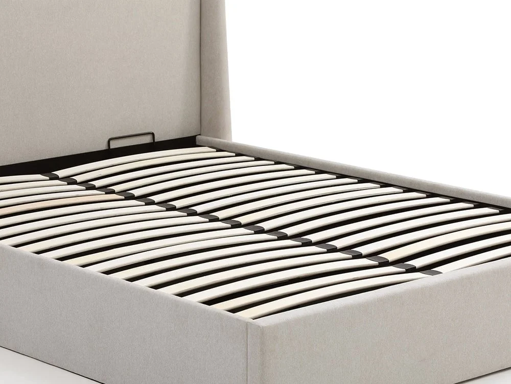 Kyoto Kyoto Denver Natural Fabric Ottoman Bed Frame
