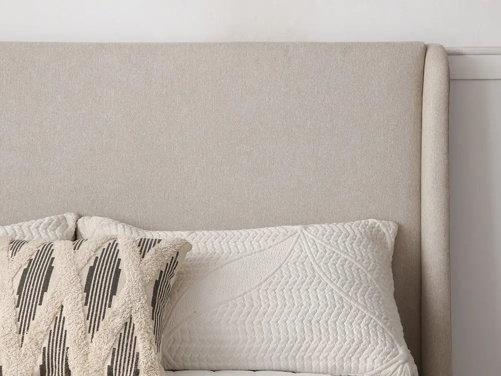 Kyoto Kyoto Denver Natural Fabric Ottoman Bed Frame
