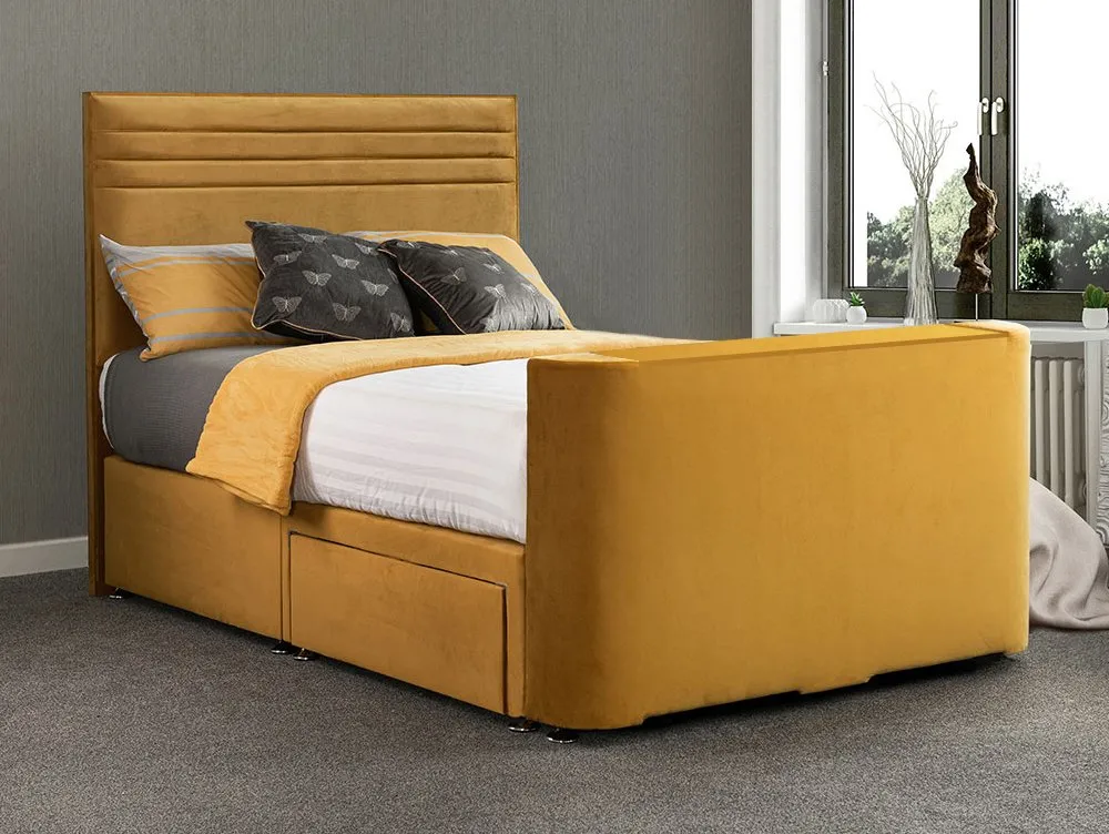 Sweet Dreams Sweet Dreams Vision Chic Fabric TV Divan Bed