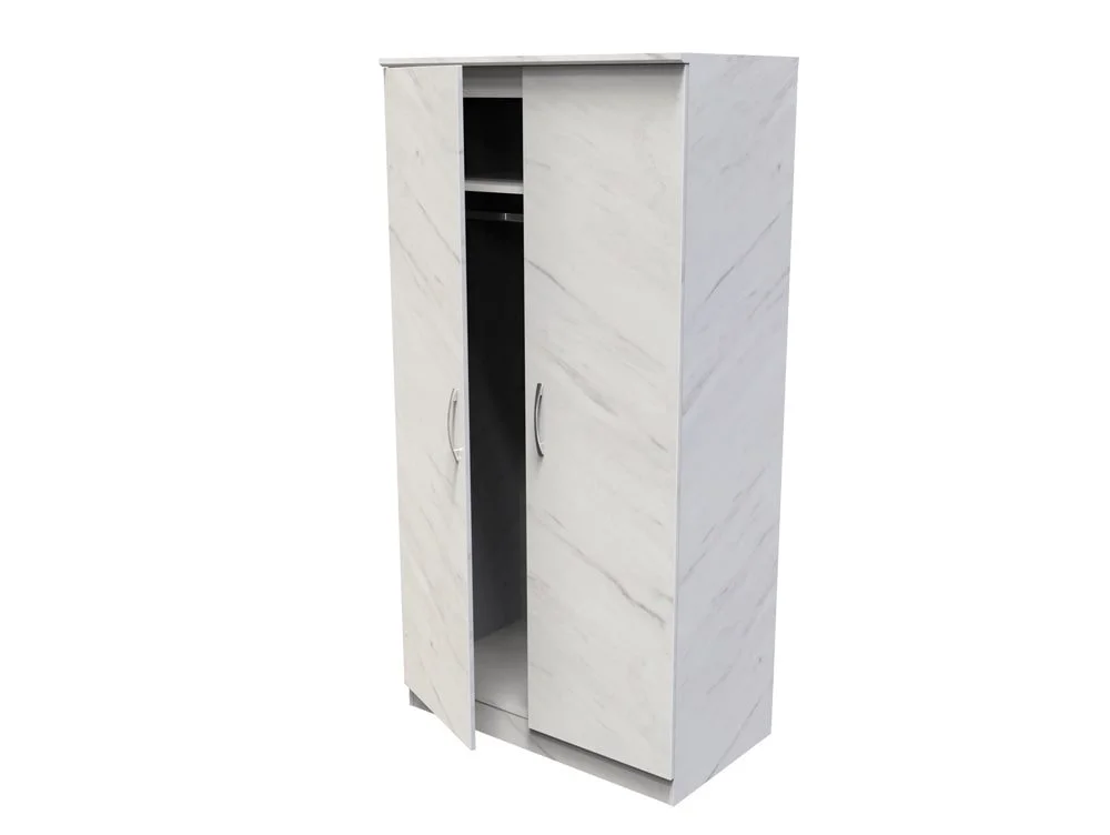 Welcome Welcome Avon 2 Door Double Wardrobe (Assembled)
