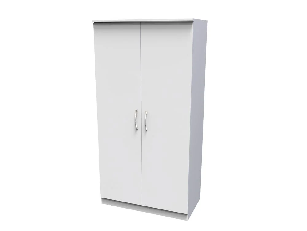 Welcome Welcome Avon 2 Door Double Wardrobe (Assembled)